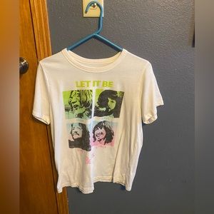 let it be beatles shirt xL